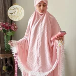 چادرنماز عروس-طرح لاله