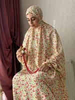 چادرنماز آستین دار طرح ناردونه