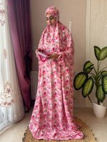 چادرنماز آستین دار طرح بهاران - تصویر 2